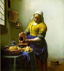 Vermeer's the Milkmaid